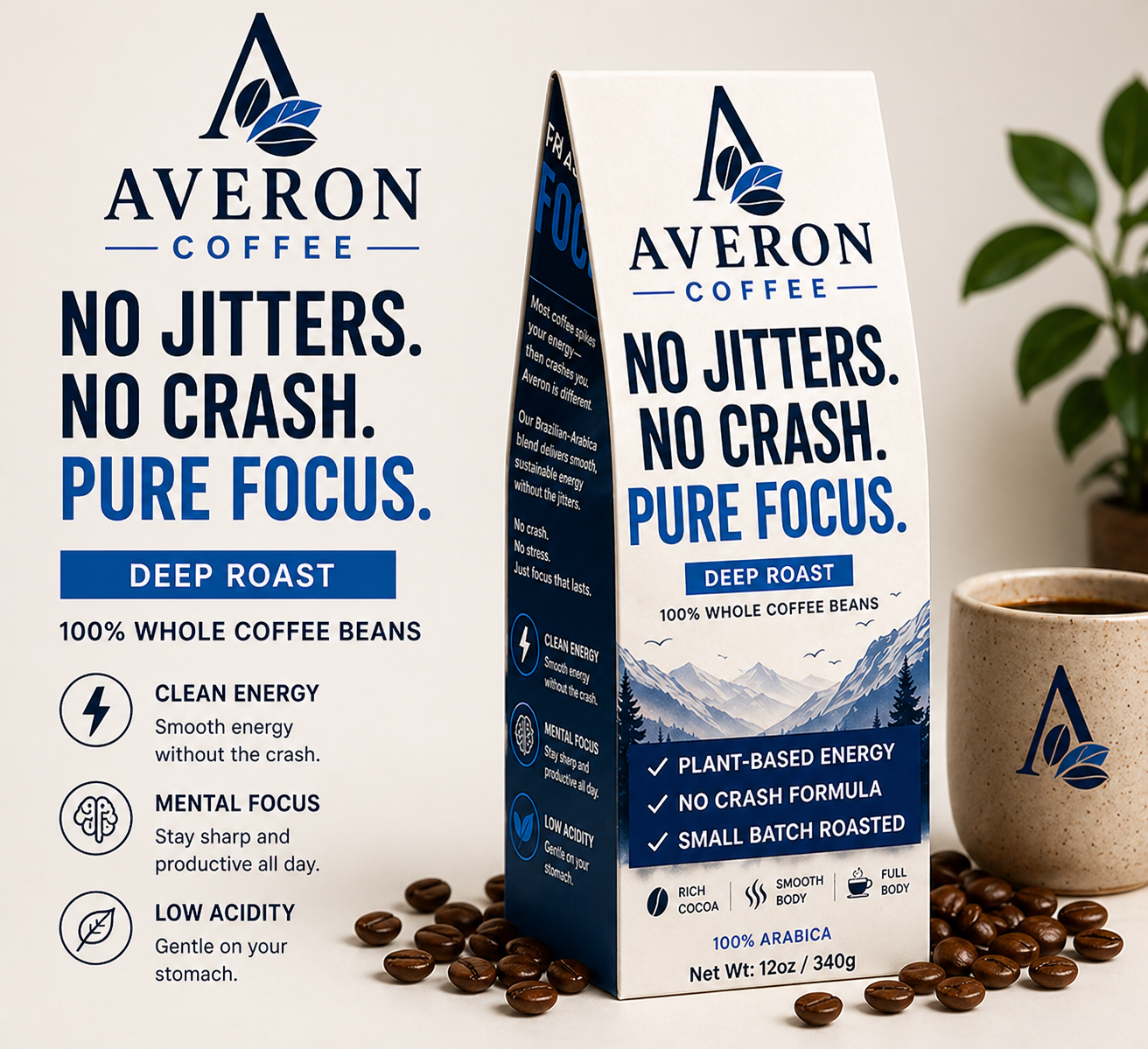 Deep Roast Coffee (Dark Roast)