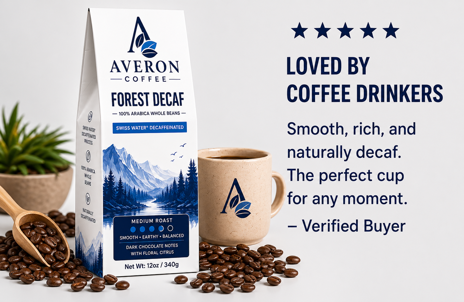 Forest Decaf Coffee (Medium Roast)