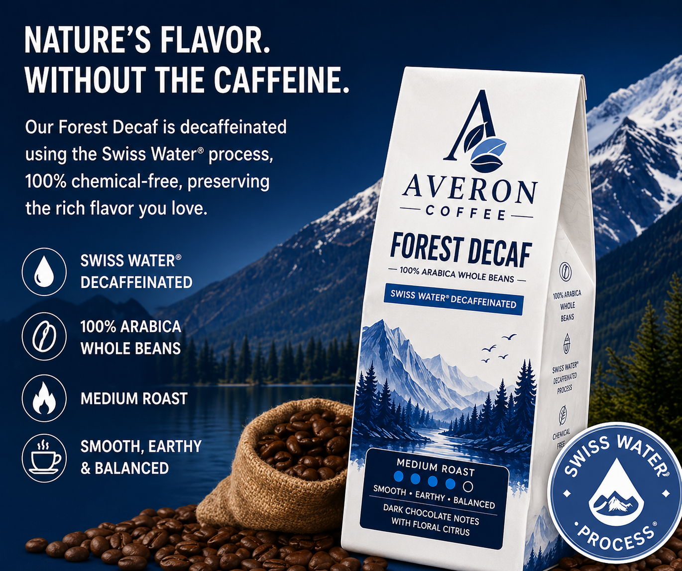 Forest Decaf Coffee (Medium Roast)