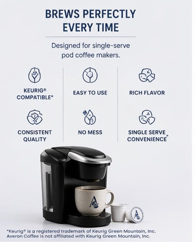 Rich Hazelnut Coffee Pods (Medium Roast)