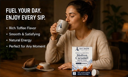 Molten Caramel Coffee Pods (Dark Roast)