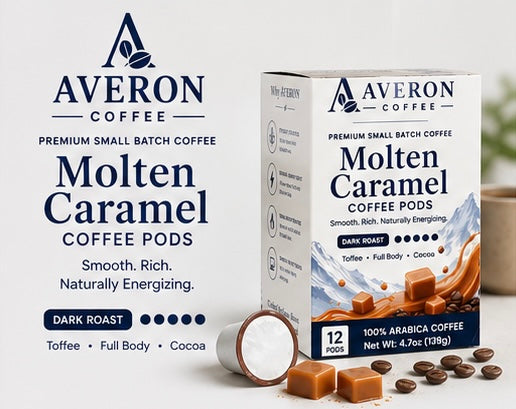 Molten Caramel Coffee Pods (Dark Roast)