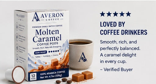 Molten Caramel Coffee Pods (Dark Roast)